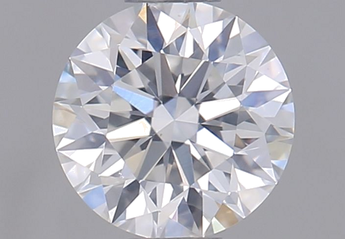 0.52 carat F-SI1 Excellent cut Natūralus Round Deimantas (1)