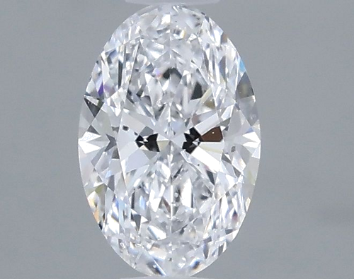 0.65 carat D-SI2 Natūralus Oval Deimantas (1)