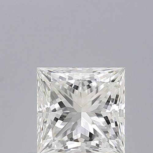 0.6 carat G-IF Natūralus Princess Deimantas (1)