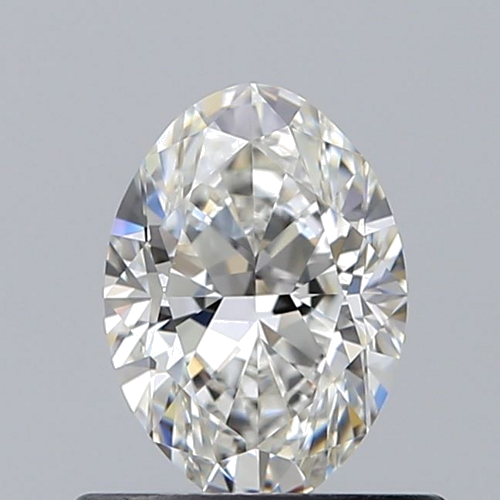 0.6 carat G-VVS1 Natūralus Oval Deimantas (1)