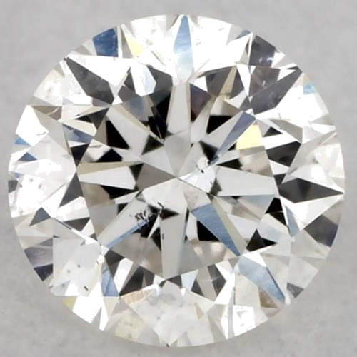 0.23 carat H-SI1 GD cut Natūralus Round Deimantas (1)