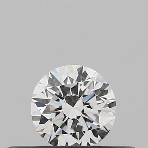 0.18 carat F-VVS2 Excellent cut Natūralus Round Deimantas (1)