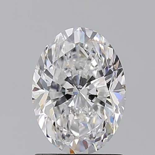 1.5 carat D-SI1 Natūralus Oval Deimantas (1)