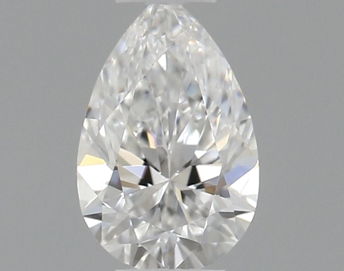 0.23 carat E-VVS2 Natūralus Pear Deimantas (1)