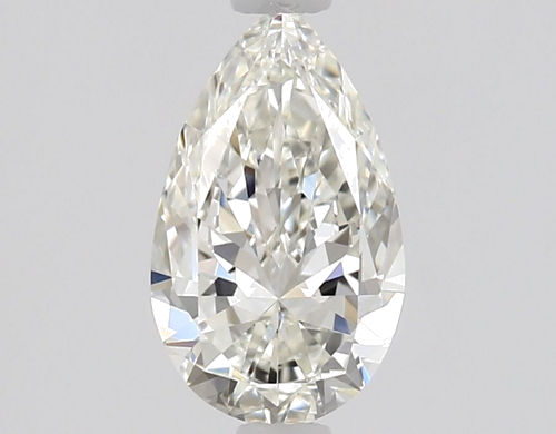 0.6 carat H-IF Natūralus Pear Deimantas (1)