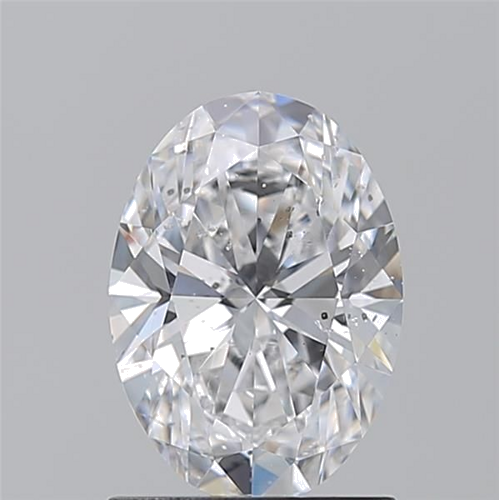 1.23 carat D-SI2 Natūralus Oval Deimantas (1)