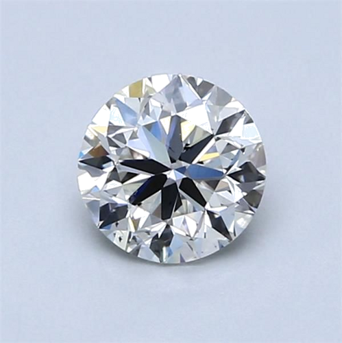 0.9 carat H-SI1 Very Good cut Natūralus Round Deimantas (1)