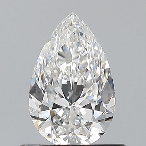 0.64 carat F-VS1 Natūralus Pear Deimantas (1)