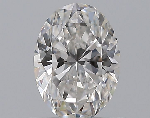 0.72 carat F-SI1 Natūralus Oval Deimantas (1)