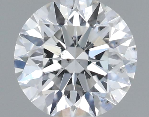 0.44 carat F-SI1 Excellent cut Natūralus Round Deimantas (1)