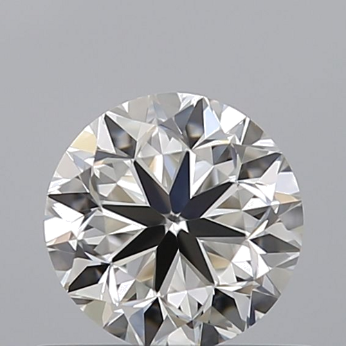 0.5 carat F-VVS1 GD cut Natūralus Round Deimantas (1)