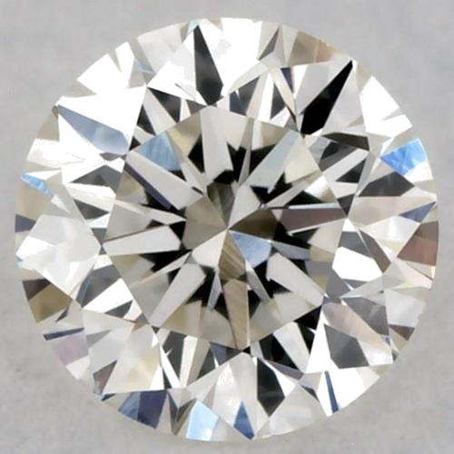 0.26 carat I-VVS2 Very Good cut Natūralus Round Deimantas (1)