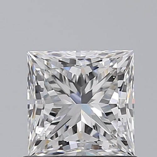 1.02 carat E-VS2 Natūralus Princess Deimantas (1)