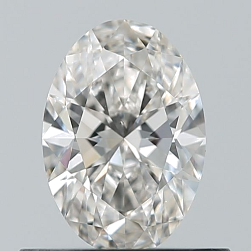 0.51 carat H-VS2 Natūralus Oval Deimantas (1)