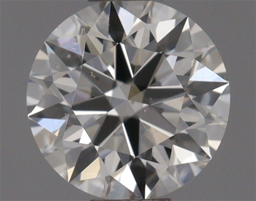 0.45 carat I-SI1 Excellent cut Natūralus Round Deimantas (1)