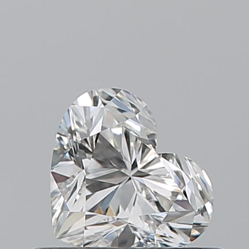 0.5 carat G-VVS2 Natūralus Heart Deimantas (1)