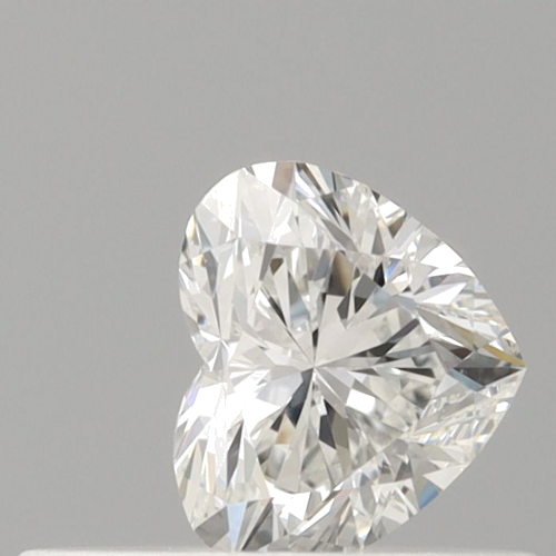 0.3 carat F-VVS1 Natūralus Heart Deimantas (1)