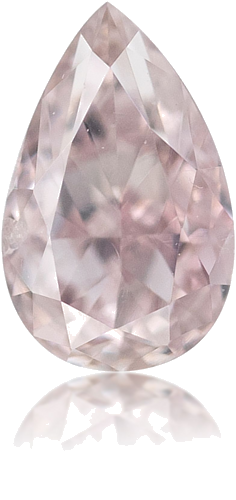 0.21 carat Fancy Pink-SI2 Natūralus Pear Deimantas (1)