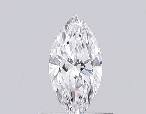 0.51 carat D-SI2 Natūralus Marquise Deimantas (1)