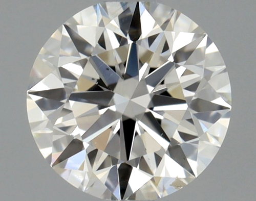 0.43 carat I-SI2 Excellent cut Natūralus Round Deimantas (1)