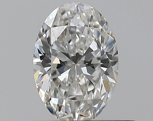 0.41 carat F-SI1 Natūralus Oval Deimantas (1)