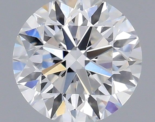 0.4 carat F-VVS2 Very Good cut Natūralus Round Deimantas (1)