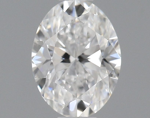 0.5 carat D-VVS2 Natūralus Oval Deimantas (1)