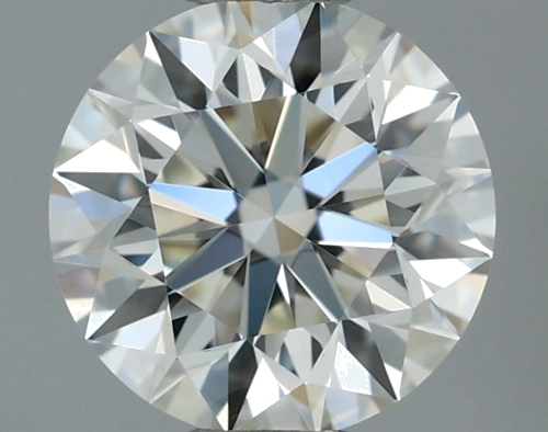0.51 carat J-VVS1 Excellent cut Natūralus Round Deimantas (1)