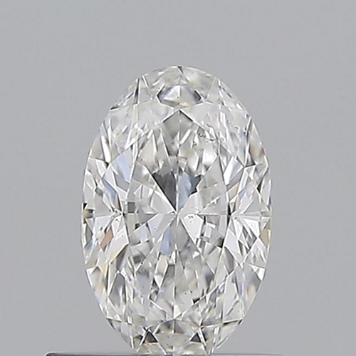 0.61 carat E-SI1 Natūralus Oval Deimantas (1)