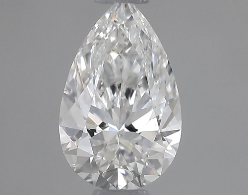 0.45 carat E-SI1 Natūralus Pear Deimantas (1)