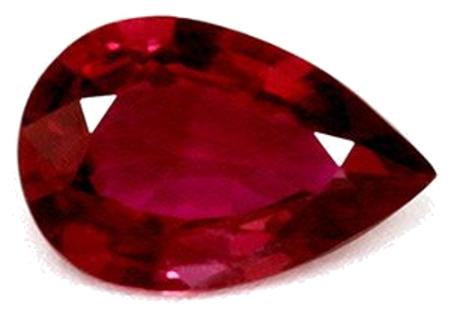 0.37 carat RED Pear Rubinas (1)