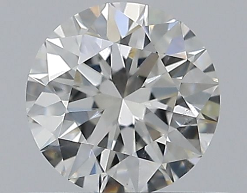 0.53 carat G-SI1 Excellent cut Natūralus Round Deimantas (1)