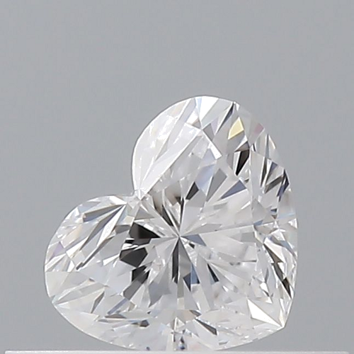 0.33 carat D-VVS1 Natūralus Heart Deimantas (1)