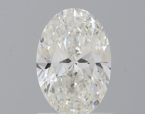 1.0 carat H-SI1 Natūralus Oval Deimantas (1)