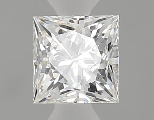 0.31 carat F-SI1 Natūralus Princess Deimantas (1)