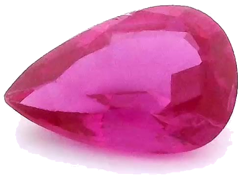0.38 carat RED Pear Rubinas (1)