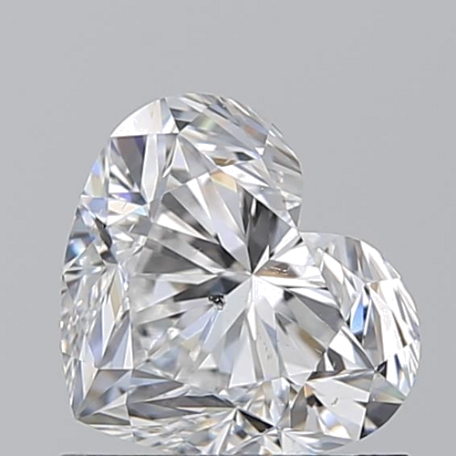 1.03 carat E-SI2 Natūralus Heart Deimantas (1)