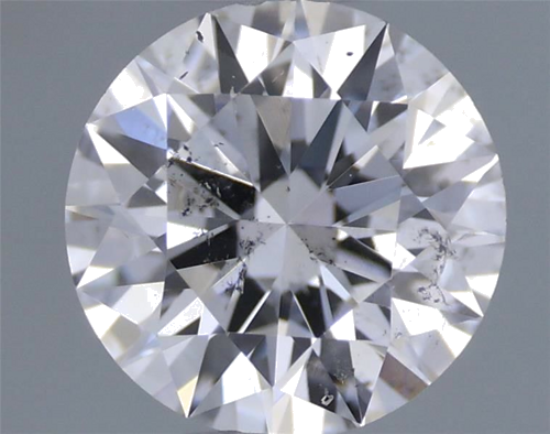 0.5 carat E-SI1 Very Good cut Natūralus Round Deimantas (1)