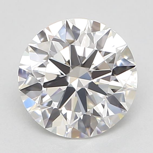 0.5 carat F-VVS2 Excellent cut Natūralus Round Deimantas (1)