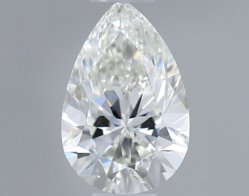 0.5 carat H-VS1 Natūralus Pear Deimantas (1)