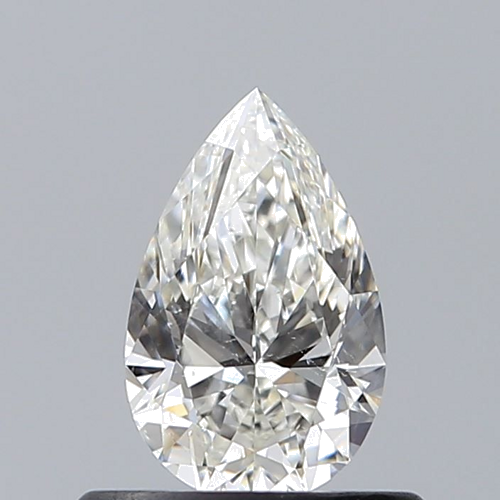 0.52 carat I-SI1 Natūralus Pear Deimantas (1)