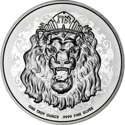 1 oz Рычащий лев 2022 Ниуэ серебряная монета (1)