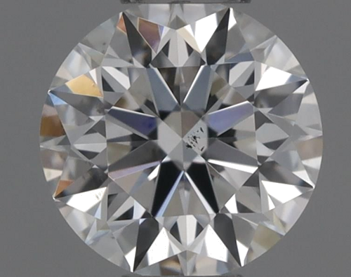 0.32 carat F-SI1 Excellent cut Natūralus Round Deimantas (1)