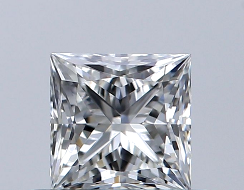 0.5 carat I-VVS1 Natūralus Princess Deimantas (1)