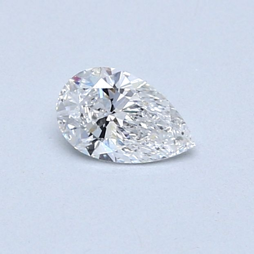 0.31 carat D-SI1 Natūralus Pear Deimantas (1)
