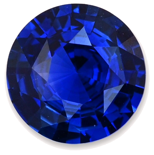0.57 carat BLUE Round Safyras (1)