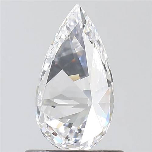 0.7 carat D-VS1 Natūralus Pear Deimantas (1)