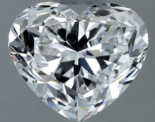 1.02 carat E-VVS2 Natūralus Heart Deimantas (1)