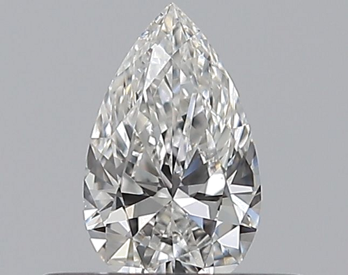 0.32 carat F-VS1 Natūralus Pear Deimantas (1)