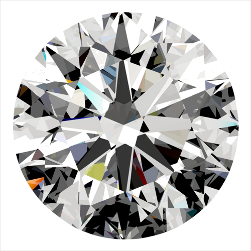 0.3 carat F-VS1 Excellent cut Natūralus Round Deimantas (1)